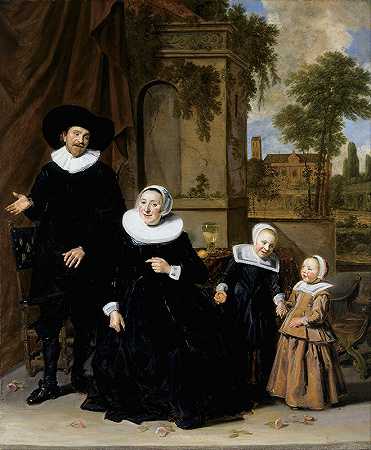 弗兰斯·哈尔斯的《荷兰家庭肖像》