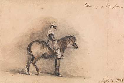 《约翰尼和他的小马》作者：戴维·威尔基爵士