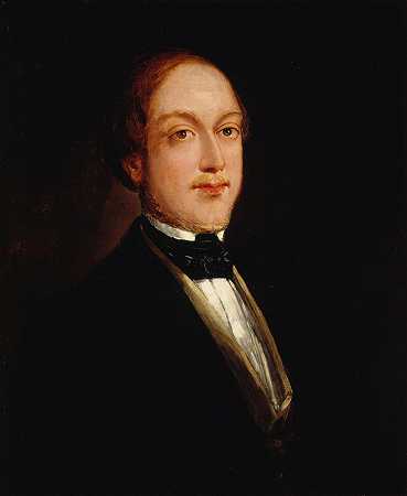 约翰·刘易斯·布朗的肖像画亨利·德·波旁，波尔多公爵，查伯德伯爵（1820-1883）