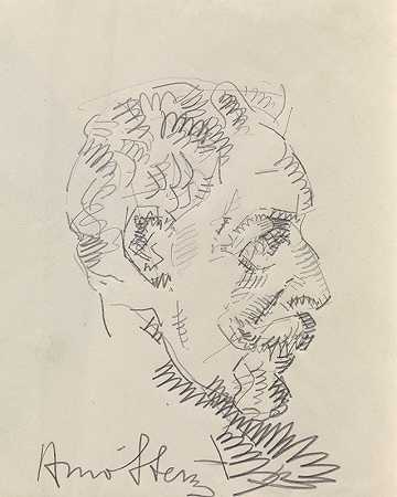 阿诺·斯特恩的《画家詹姆斯·恩索》