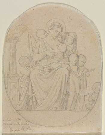 《圣女法利西和她的七个儿子》（Saint Félicitéand Her Seven Sons），让·希波利特·弗兰德林著