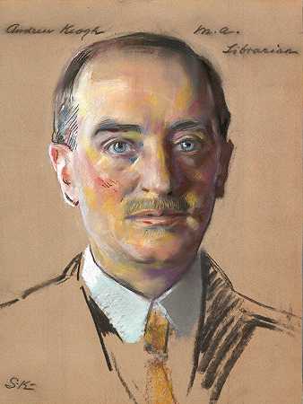 “安德鲁·基奥，1904年文学硕士，1916年图书馆馆长——威廉·肯德尔中士