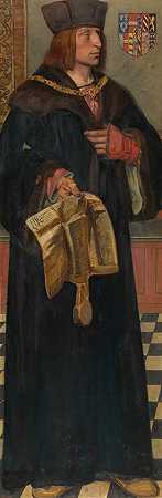 “马克西米利安一世，神圣罗马帝国皇帝，1478年，作者：Jan August Hendrik Leys