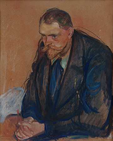 爱德华·蒙奇的《海尔格·贝克斯特伦肖像》