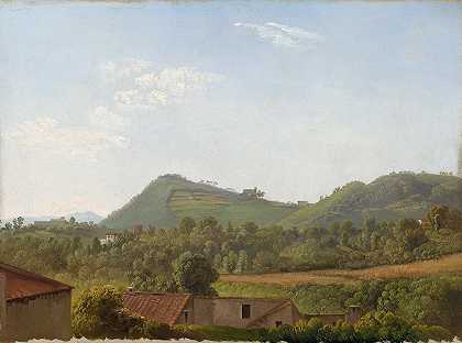 西蒙·丹尼斯的《那不勒斯附近的风景》