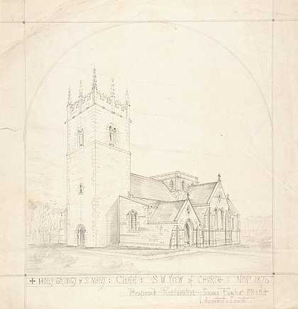 詹姆斯·福勒（James Fowler）的《林肯郡旧克莱圣三一教堂和圣玛丽教堂的修复建议》