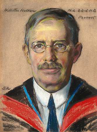 威廉·沃克，1901-22年教会史教授，威廉·肯德尔中士1920-22年教务长