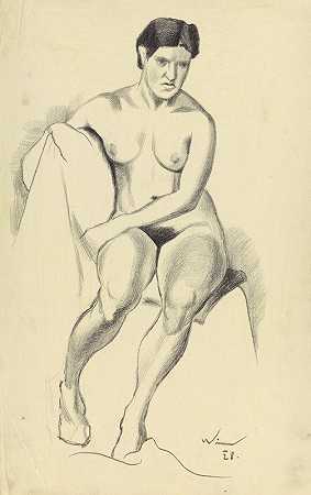 卡尔·维纳的《女性裸体IV》