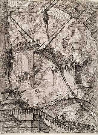 乔瓦尼·巴蒂斯塔·皮拉内西的《吊桥》
