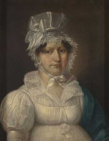 米夏·斯塔乔维奇的《马尔辛的妻子埃尔·比埃塔·帕德（Elżbieta Pade，1833年）肖像》