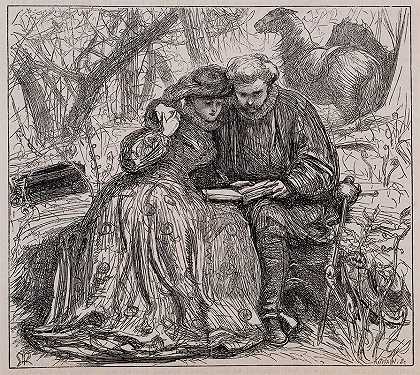 “安娜修女的缓刑——约翰·埃弗里特·米莱斯将安娜和亨利联合起来