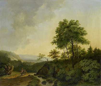 科内利斯·弗朗索瓦·鲁斯的《哈兹山脉景色》