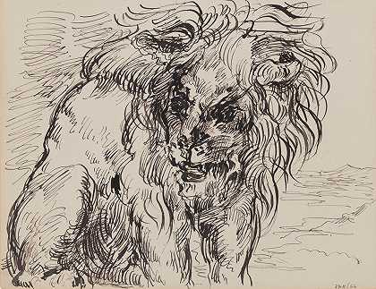 詹姆斯·恩索的《狮子》