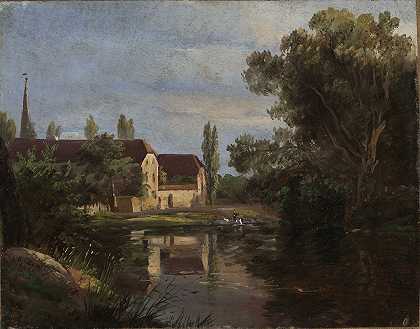 约翰·克里斯蒂安·达尔（Johan Christian Dahl）的《威瑟里茨河畔普劳恩的风景》