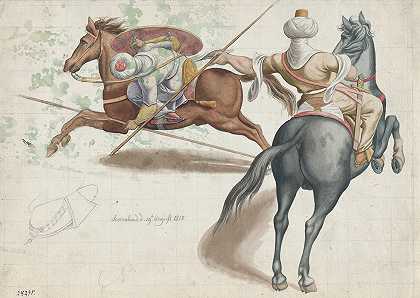 弗里德里希·奥利维尔的《格斗骑士》