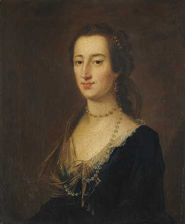 约翰·阿斯特利的《汉密尔顿小姐肖像》