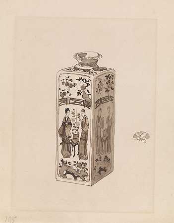 詹姆斯·阿博特·麦克尼尔·惠斯勒的《长颈方形罐子》