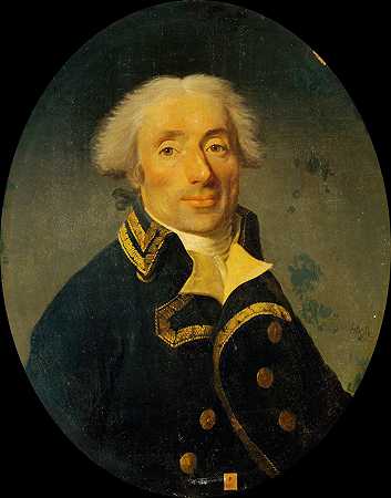“约瑟夫·博泽（Joseph Boze）的肖像一位少将