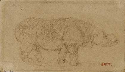 安东尼·路易斯·巴里的犀牛