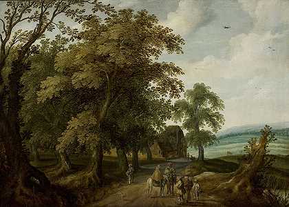 Willem van den Bundel的《路上的风景》