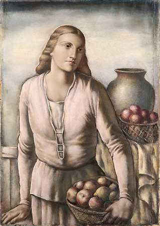 约翰内斯·格林伯格的《拿苹果的女人》
