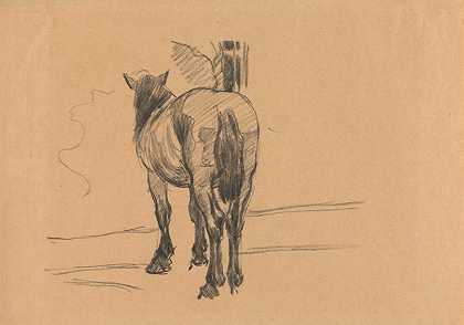 罗伯特·波尔希尔·贝文的《马的素描》