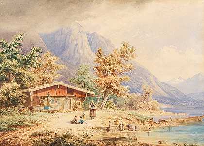 “Berghütte am See”安东·多尔著
