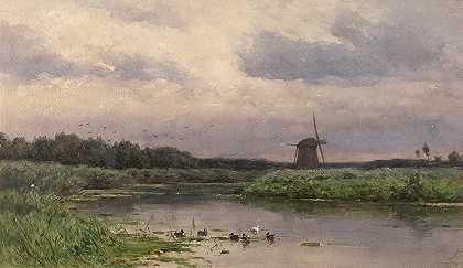 威廉·罗洛夫的《荷兰风景》