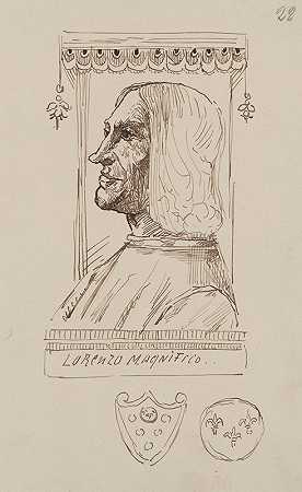 《洛伦佐·德·美第奇的肖像》，斯坦尼斯瓦夫·怀斯皮安斯基著