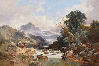 约瑟夫·霍勒的《威尔士山脉》