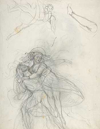 西奥多·理查德·爱德华·冯·霍斯特的《米诺陶尔与少女》