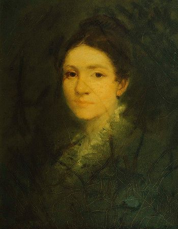 乔治·富勒的《亚伦·富勒夫人肖像》
