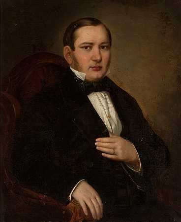 Ambroży Mieroszewski的《Lempke先生的肖像》