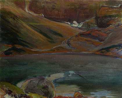 瓦迪斯瓦夫·莱温斯基的《黑池塘》