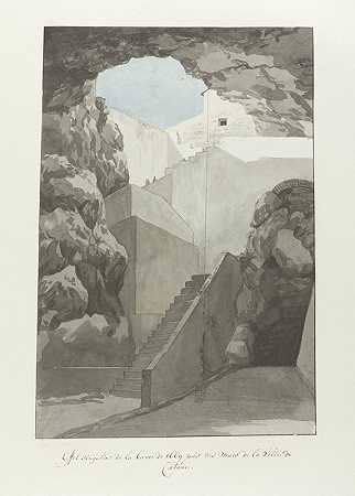 亚伯拉罕·路易斯·鲁道夫·杜克罗斯1669年在卡塔尼亚城墙附近发现的引人注目的熔岩