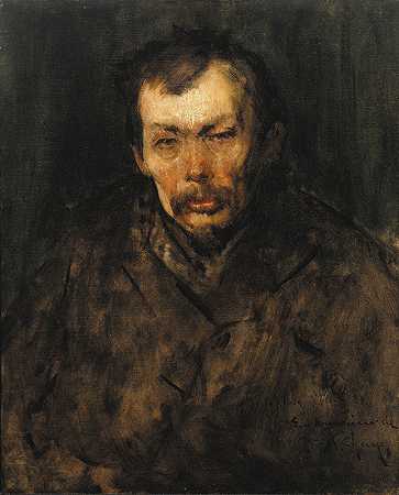 威廉·梅里特·蔡斯的《男人的肖像》