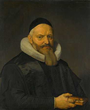 “安东尼·德·沃尔的肖像（1573-1639）。莱顿大学神学教授，大卫·贝利著