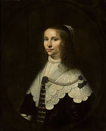 雅各布·威廉斯（Jacob Willemsz）的《萨洛蒙·范·肖恩霍芬（1617–1653）的妻子沃尔科拉·范·贝雷斯特因（1624–1653年）的肖像》