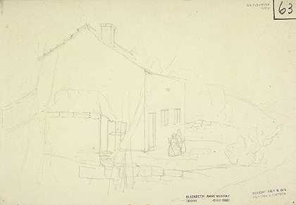伊丽莎白·默里的《母亲和孩子的房子草图》
