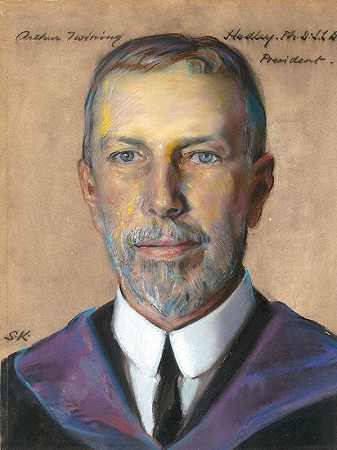 “Arthur T.HadleyB.A.1876，威廉·肯德尔中士1899-1921年耶鲁大学校长
