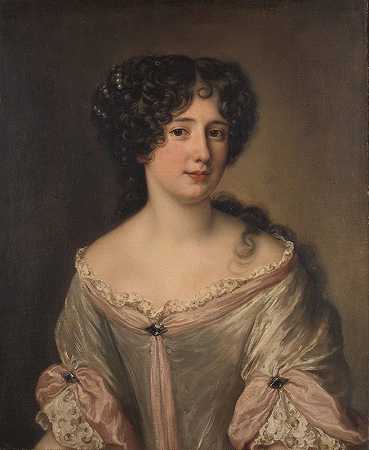 雅各布·费迪南德·沃特的《曼奇尼·科隆纳公爵夫人肖像》（1646-1699）