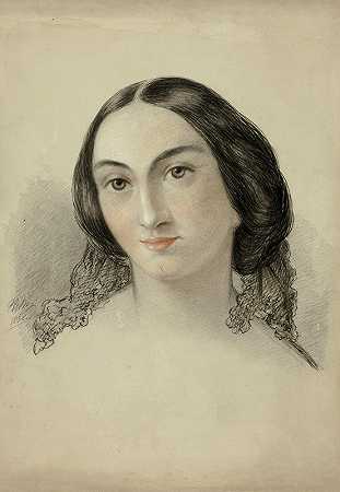伊丽莎白·默里的《女性肖像头像》