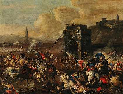 约翰·海因里希·罗斯的《维也纳战役》（1683年）