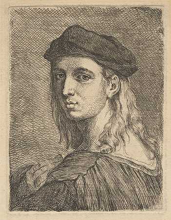 安吉丽卡·考夫曼的《拉斐尔肖像》