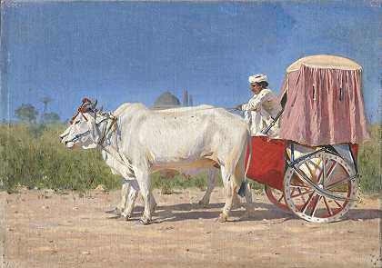 Vasily Vereshchagin《前往德里的马车》