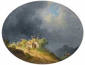 伊格纳兹·拉夫尔特的《暴风雨的风景》
