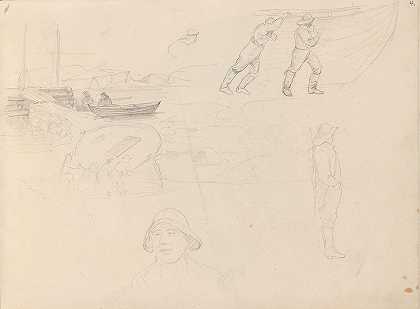 阿道夫·蒂德曼的《海员在涅夫隆节的封印》