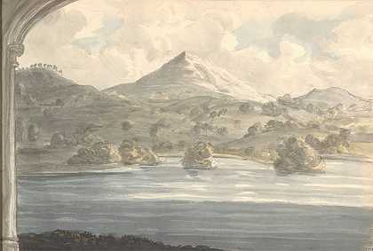 1829年9月28日，《格洛斯特郡灯塔伊斯特诺尔城堡的窗户》，安妮·拉肖特著