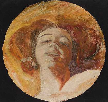 弗朗西塞克·穆尔科的《红发女人的头像》