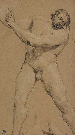 西蒙·沃特的《男性裸体研究》
